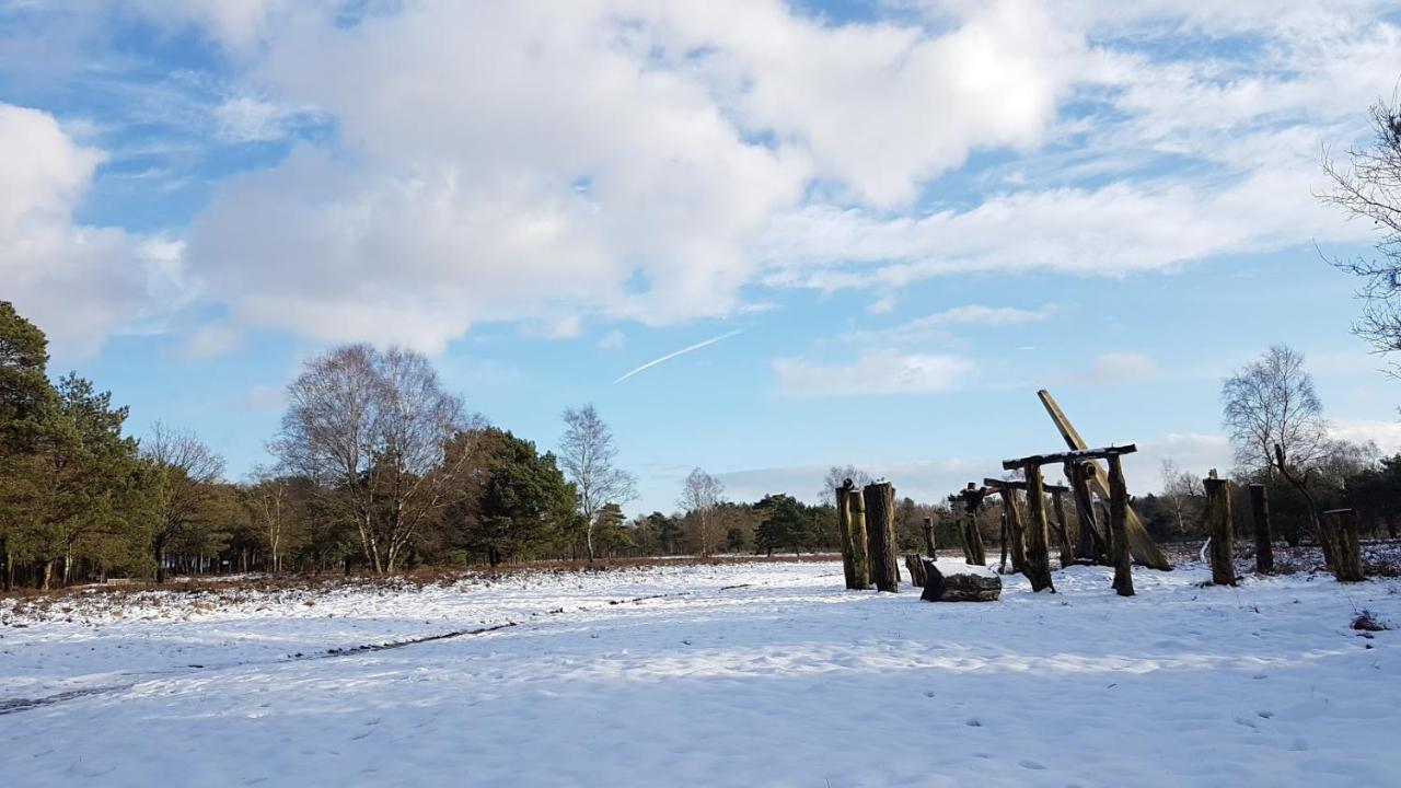 Chalet Op De Veluwe # Linde بوتِنْ المظهر الخارجي الصورة